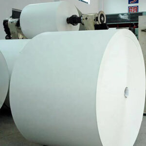 Factory Direct Price Custom Single Side Double Side Wrapping Paper Fan Coated Paper Cup Roll Raw Material PE Waterproof