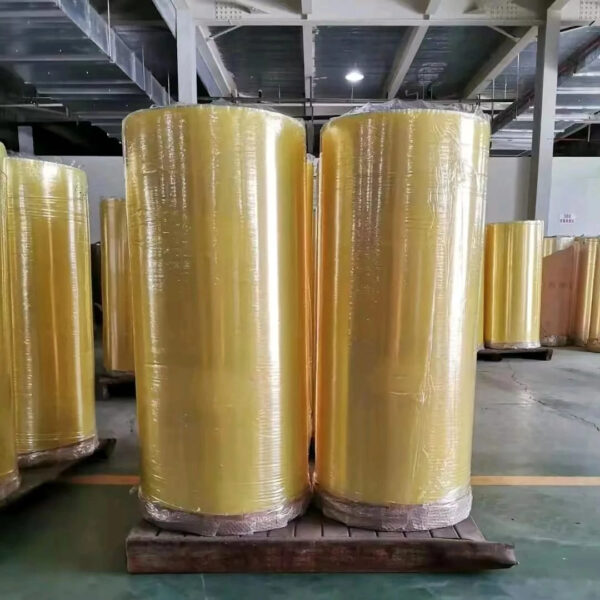 Manufacturing Self Adhesive Packing Tape Jumbo Roll Transparent Clear Opp Acrylic Bopp Tape Jumbo Roll