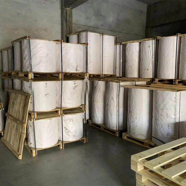 Wholesale Tissue Paper Jumbo Roll Raw Material Recyclable Mother Reels Parent Paper Factory Customized White Virgin Wood Pulp