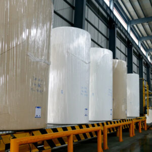 Wholesale raw material of toilet paper virgin toilet jumbo rolls OEM 2/3 ply bathroom tissue raw material jumbo rolls