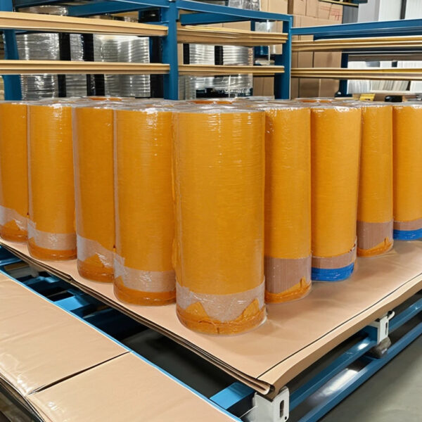 Hot Sale Custom Size BOPP Jumbo Roll 1280mm*4000m Single Sided Pressure Sensitive Adhesive for Carton Sealing $335.00