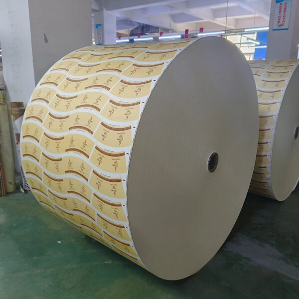 Factory Direct Price Custom Single Side Double Side Wrapping Paper Fan Coated Paper Cup Roll Raw Material PE Waterproof - Image 2