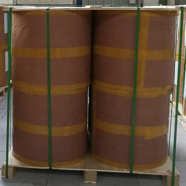 High Quality MG kraft paper jumbo roll virgin wood pulp high strength paper reels - Image 2