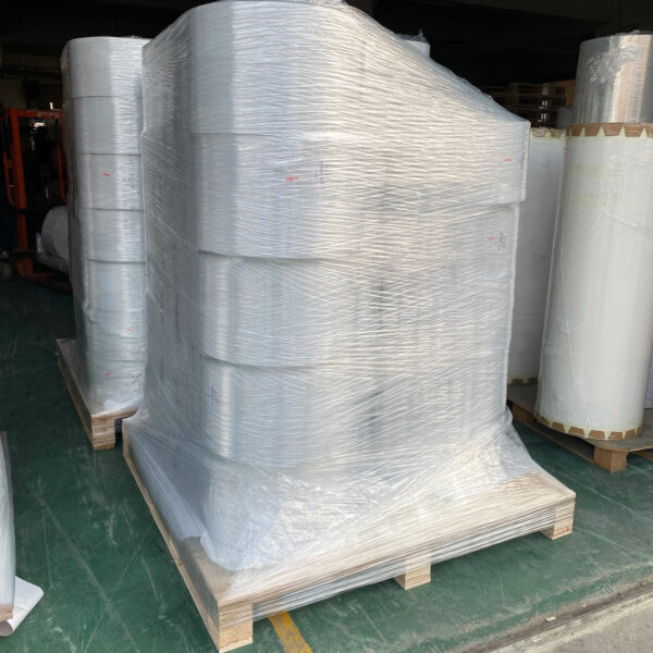 Factory Price Self Adhesive coated Paper Jumbo Roll for Thermal Transfer Label Making - Image 2