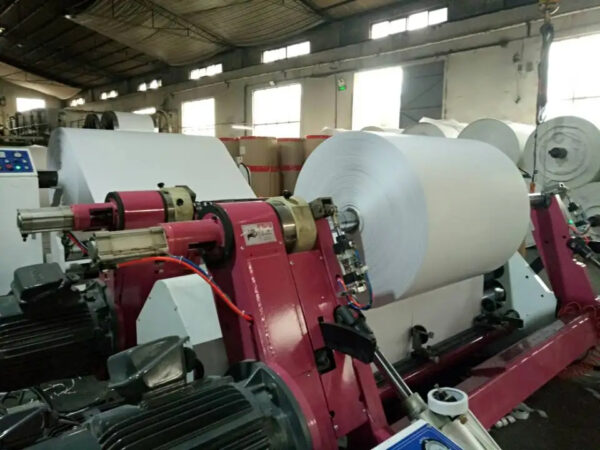 jumbo thermal paper roll 65gsm 60gsm 55gsm 50gsm 400mm 800mm 405mm width ATM paper roll - Image 2