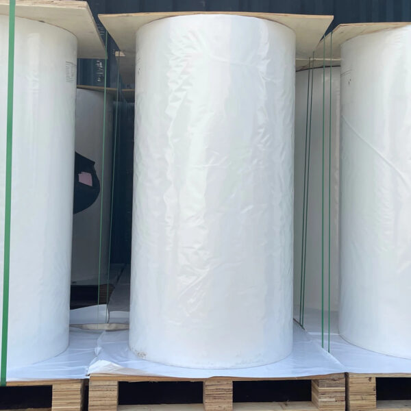 Factory Price Self Adhesive coated Paper Jumbo Roll for Thermal Transfer Label Making - Image 3