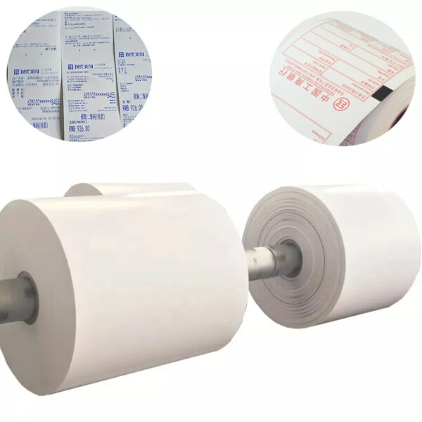 Factory Cheap Price 48gsm 70gsm 65gsm Big Large rolls Thermal paper jumbo roll 55gsm - Image 4