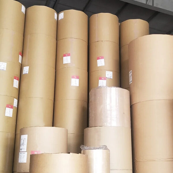 Custom Coating Food Grade Metallic Foil White Brown Kraft Jumbo Paper Roll - Image 5