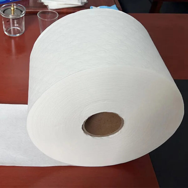 OEM Brand Cheapest Jumbo Roll Toilet Paper Virgin Woodpulp Raw Material Making Toilet Tissue Parent Paper Rolls Mother Roll - Image 5