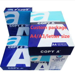 Brilliant Copy Paper A4 Customization 70gsm 75gsm 80gsm Bond Print Draft Double White Printer Office A4 Copy Paper