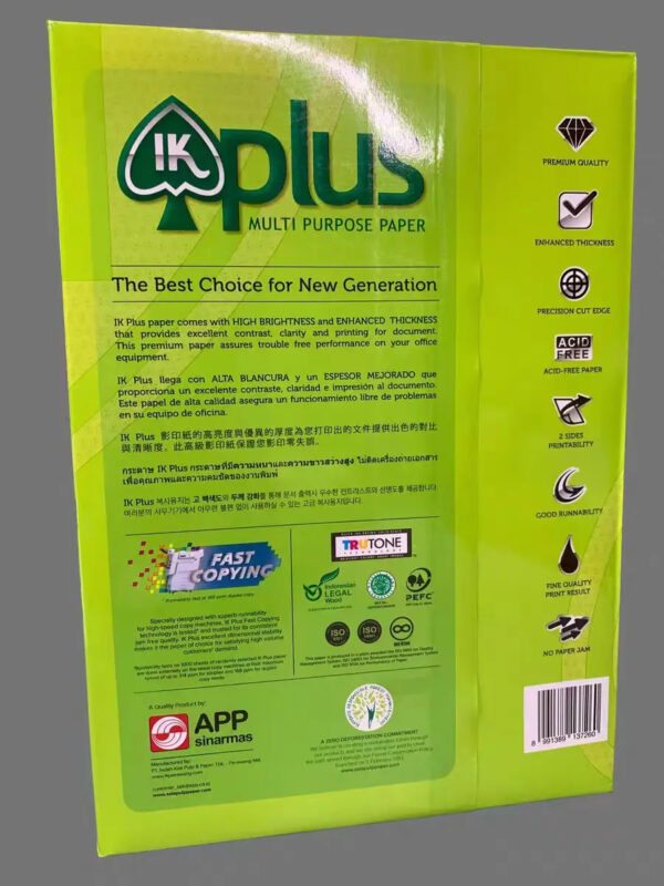 ik plus Quality Paperone A4 Paper One 80 Gsm 70 Gram Copy Paper / Bond Paper - Image 5