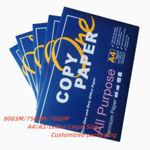 Wholesale Price High Quality JK Copier Paper 70gsm 75gsm 80gsm White Printer Office Copy Paper A4 Paper A4 A3 Letter Legal Size