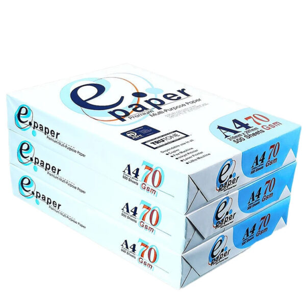 A4 White Office Copy Paper A4 Multipurpose Copy Paper 80gsm Photocopy Paper A4 Size 70gsm 80gsm