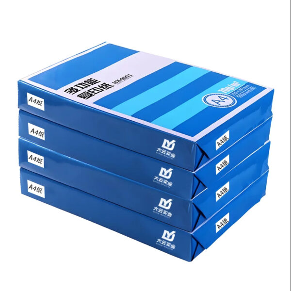 Wholesale Premium 70 GSM 75GSM 80GSM A4 Copy Paper Ream Office Paper 8.5*11inch 8.5*13inch Size Copy Paper