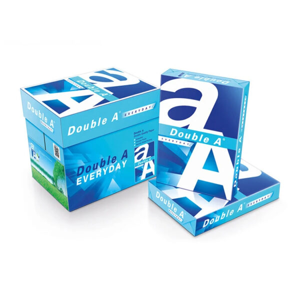 Double A Copy Paper A3 80 Gsm Pack 5 Paper Made From Thailand Planted Wood Premium Quality A3 Copy Paper