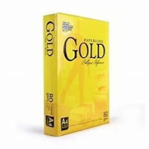 Gold A4 Copy Paper 80gsm Weight for School and Office Daily Use for Copier Models