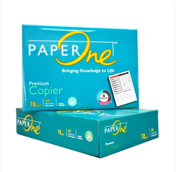 Superior Quality PaperOne A4 Copy Paper 80gsm Weight 500 Sheets per Ream Size A4