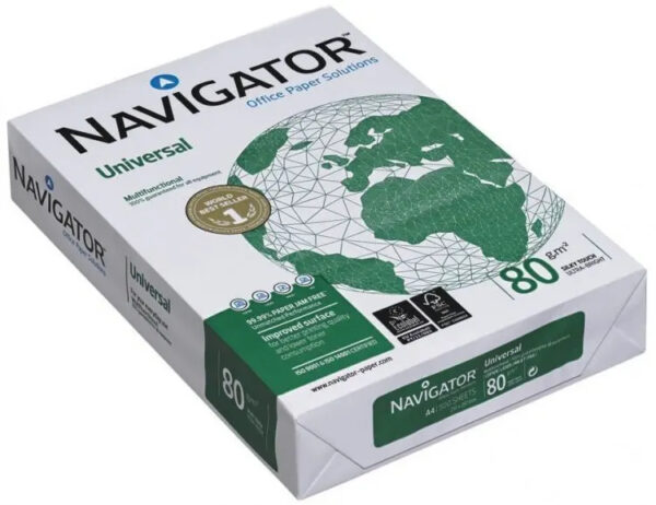 Ultra White Navigator copy paper 70gsm 75gsm 80gsm photocopy paper A3 A4 with good brightness for sale