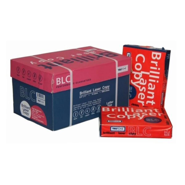 100% Woold Pulp (210*297mm) Brilliant Laser Copy A4 Copy Paper / BLC 80GSM 75GSM 70GSM