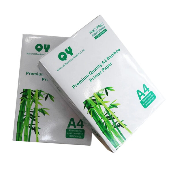 China Factory price Biodegradable Recycle Bamboo 80gsm A4 Copy Paper