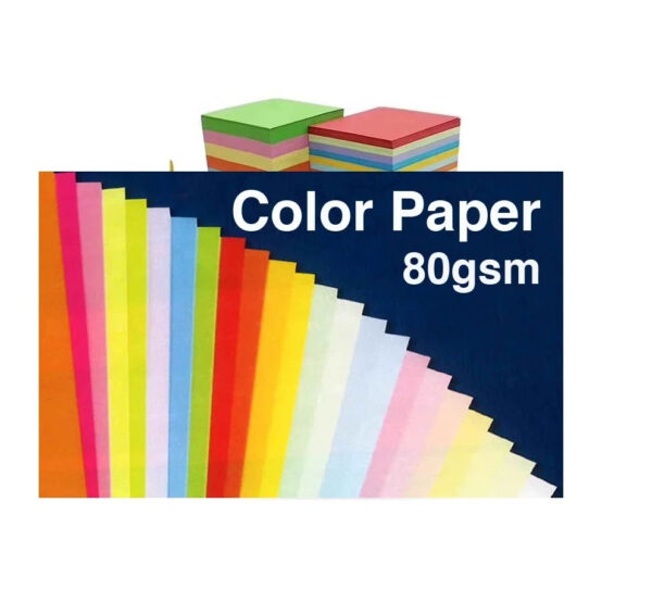 A4 bright coloured card paper