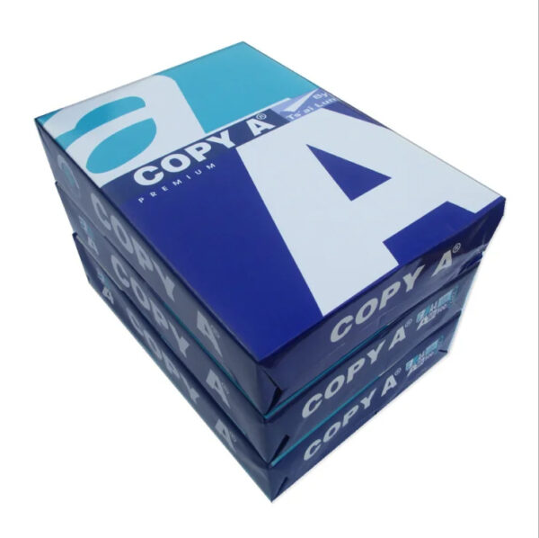 100% Woold Pulp 80gsm A4 Copy Paper 70 GSM / 80 GSM - Super White a4 paper for sale-Double A A4 - Image 2