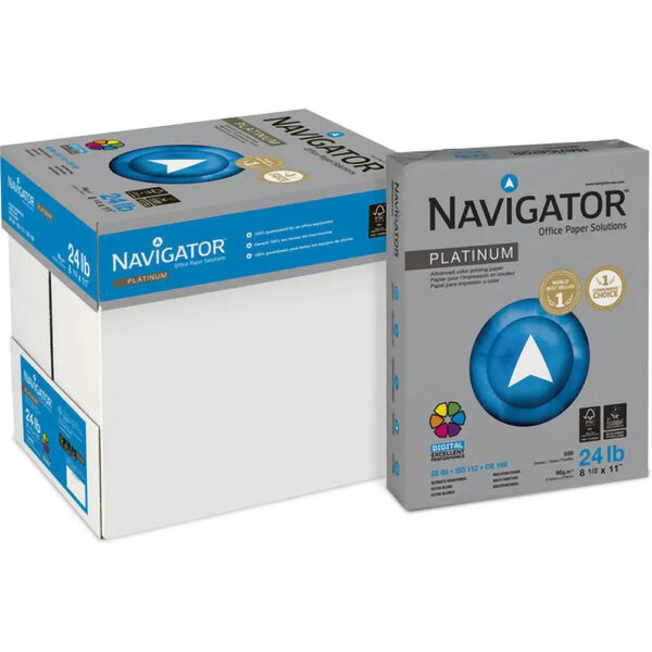 High Quality Navigator A4 Copy Paper 80gsm & 75gsm White Color - Image 2