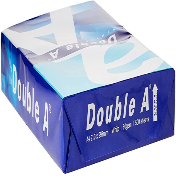 Original Double A A4 Copy Paper letter size/legal size white office paper 70gsm 75gsm and 80gsm - Image 2