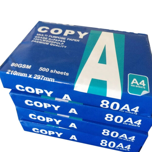 High Stiffness Cheap A4 Copy Paper 80gsm For Copiper Laser Printing - Image 2