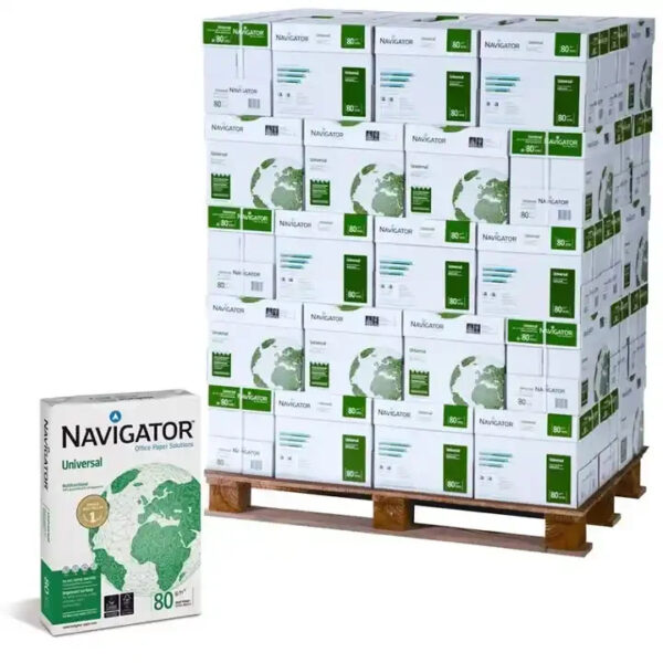 Quality Navigator 80g Universal A4 White Paper Ream 80gsm Copy/Printing Bond Paper for Copiers - Image 2