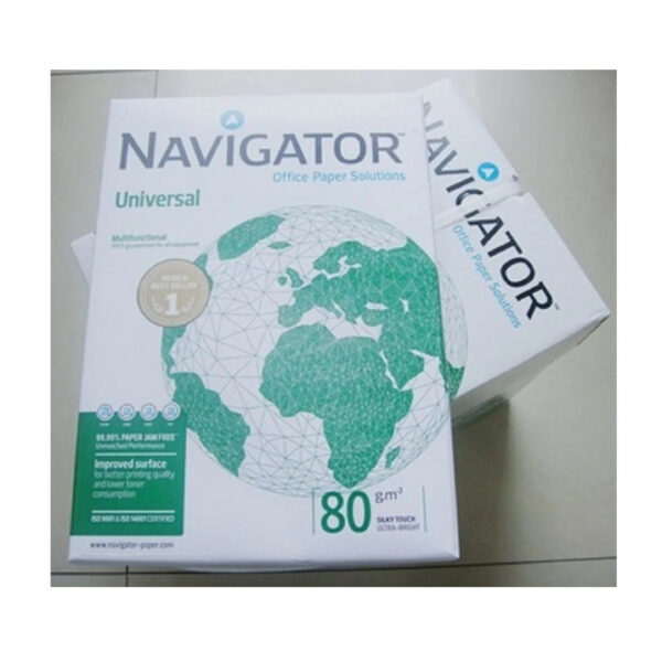 Navigator Universal Paper Multifunctional Ream-Wrapped 80gsm A4 White - Image 2