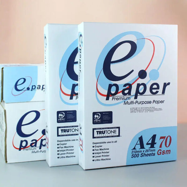 A4 White Office Copy Paper A4 Multipurpose Copy Paper 80gsm Photocopy Paper A4 Size 70gsm 80gsm - Image 3