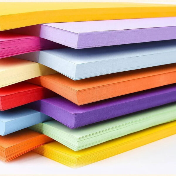 20pcs A4 Colored Paper 180 Gsm Wood Pulp Printing Paper or DIY Handmade Supplies - Image 3