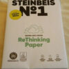 Steinbeis NO 1 Classic Recycled Paper A4 80gsm 2500 Sheets Box - Image 3