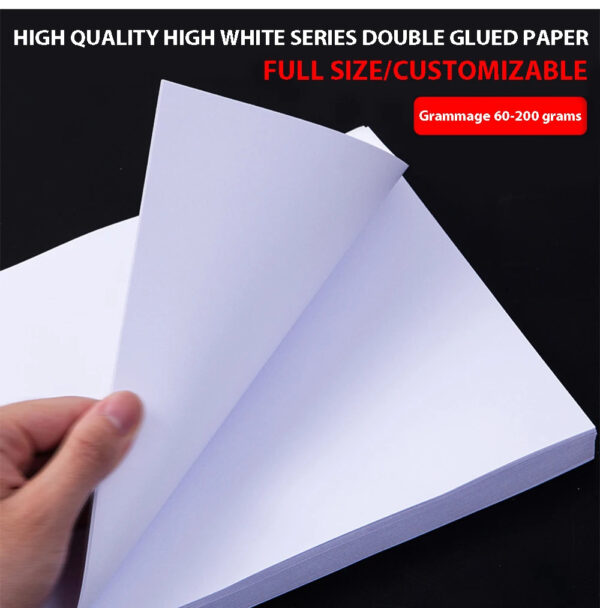 Bulk Wholesale White A4 Copy Paper 80gsm 70gsm with 100% Wood Pulp for Printing - Image 3