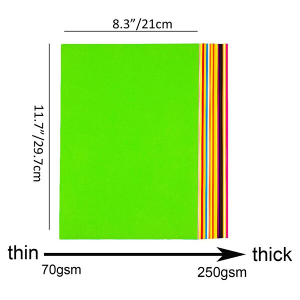 A4 Construction bond paper with 70gsm 80gsm for color paper copy and print - Image 3