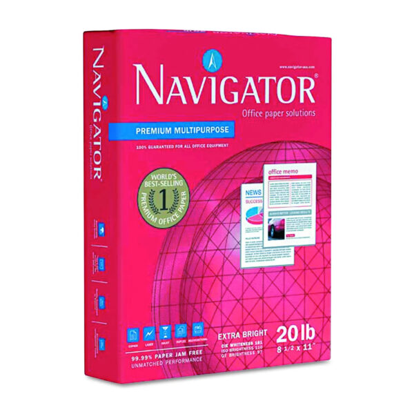 High Quality Navigator A4 Copy Paper 80gsm & 75gsm White Color - Image 5