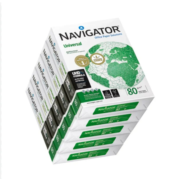 Navigator A4 Copy Paper 80gsm LASER PAPER A4 and Paper One / 75gsm/ 80gsm Office papers manufacturers - Image 5