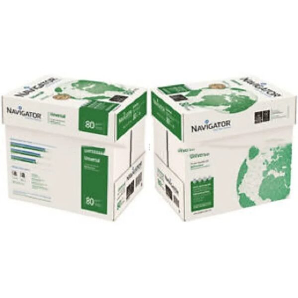 Wholesale Navigator Navigator Universal A4 80gsm Paper - Box of 5 Reams (5x500 Sheets) free delivery worldwide CIF price - Image 3