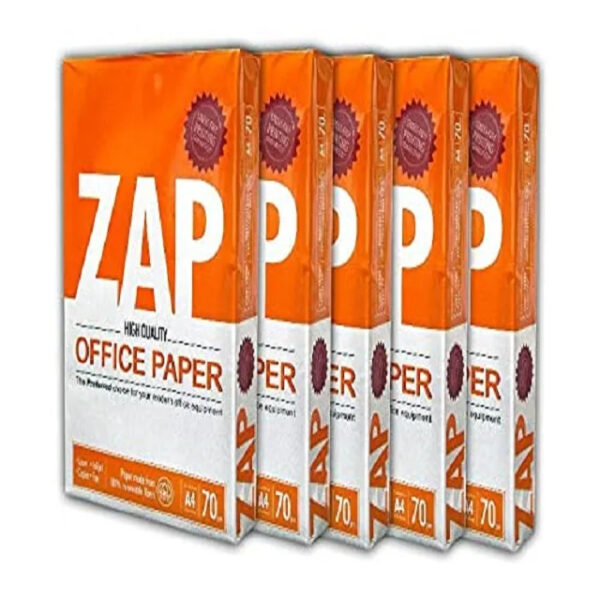 Premium Quality Zap A4 Copier paper 80GSM/75GSM/70GSM best price - Image 5