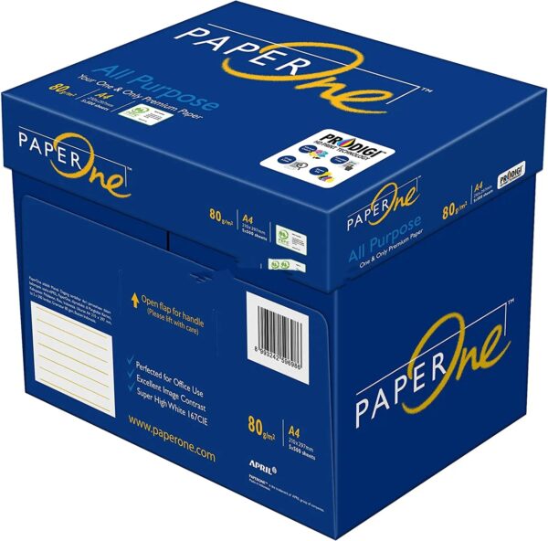 PaperOne A4 paper one 80 gsm 75gsm 70 gram Copy Papers with 500 sheets per ream Size A4 Weight 80G - Image 6