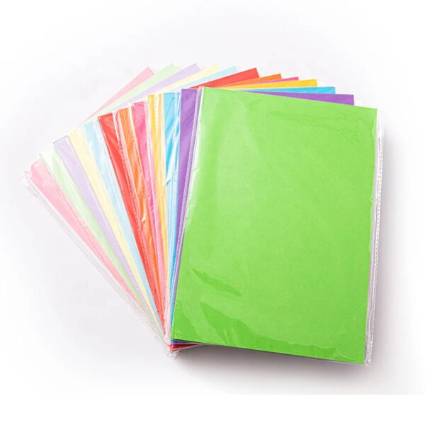 20pcs A4 Colored Paper 180 Gsm Wood Pulp Printing Paper or DIY Handmade Supplies - Image 6