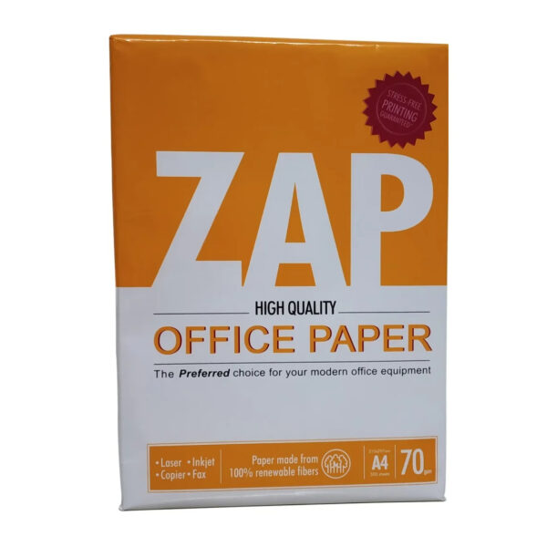 ZAP OFFICE PAPER 80GSM A4 500's - Image 4