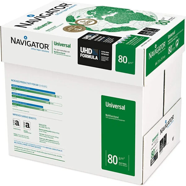 High Performance Navigator Universal A4 Copy Paper suitable for bulk orders perfect for professional and everyday printing - Image 6