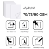 A4 Paper In 20ft Container A4 Paper 70 Gsm 80GSM bond paper - Image 8